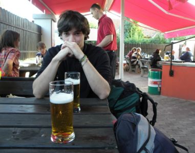 předodjezdové pivko Na Mělnické