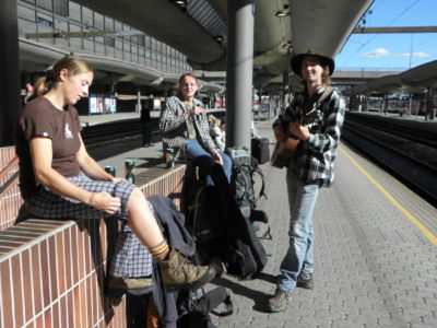 just waiting for the train..........