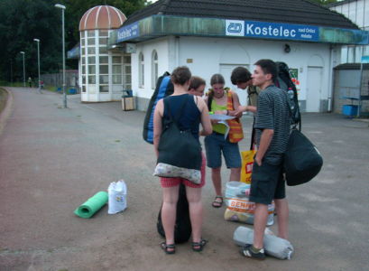 bylo to trochu napínavý, ale nakonec se nám podařilo v Kostelci vystoupit