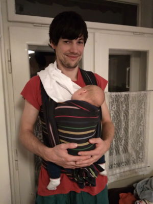 taťka nosič :)