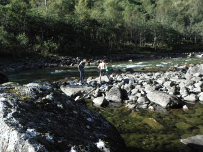bath in a very cold water :)