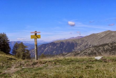 do sedla (Col de Raus)