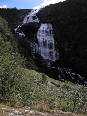 one of many waterfalls