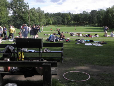 games & BBQ on the island Hovedøya