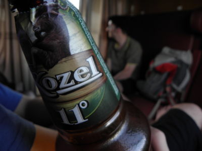 Kozel jede :)