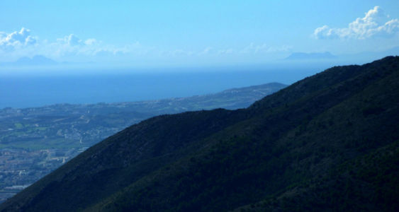 při troše fantazie je videt i Gibraltar