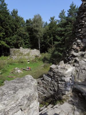 zřícenina hradu Rychleby