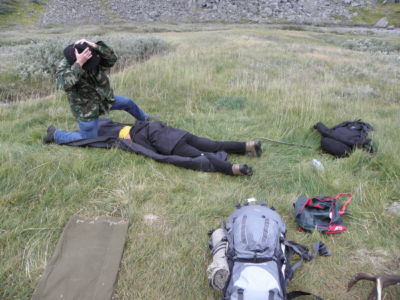 How to pack a tent if it is VERY windy? :)