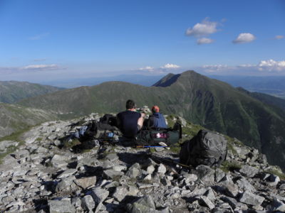 výhled na Liborovo vysněný Baranec (2185m)