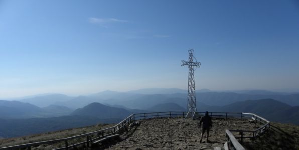 nejvyšší vršek - Tarnica (1346 m.n.m.)
