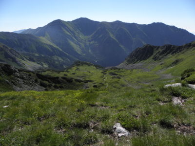 pohled na Jakubinu (2194m)