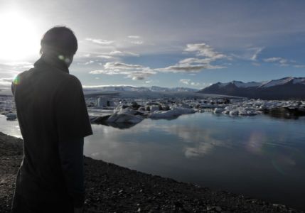 ledovcové jezero Jökulsárlón