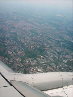 pohled na Prahu