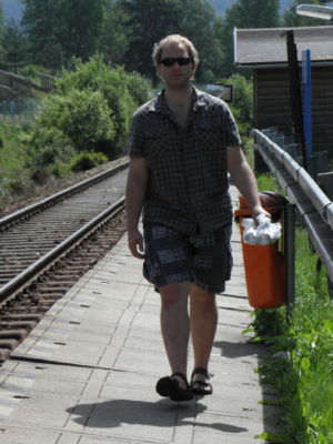 Slávek a jeho svačinkový balíček