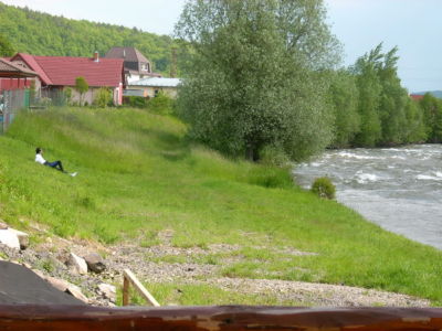 výhled na peřejky