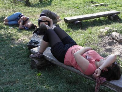 odpolední siesta