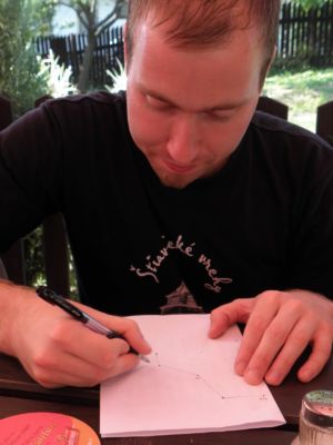 pujčte geografovi tužku a papír a dostanete mapu :)