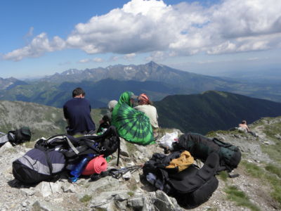 nejvyšší hora Roháčů - Bystrá (2248m)