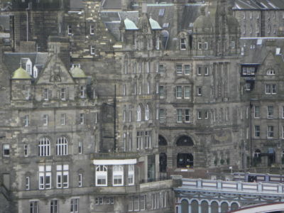 the gray of Edinburgh
