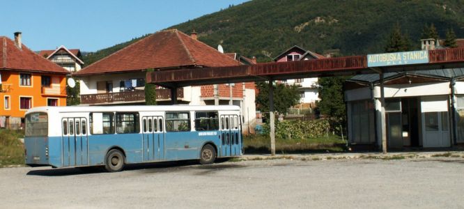 autobusová stanice Plav