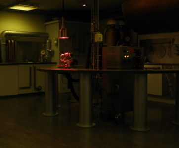 the chocolate machine