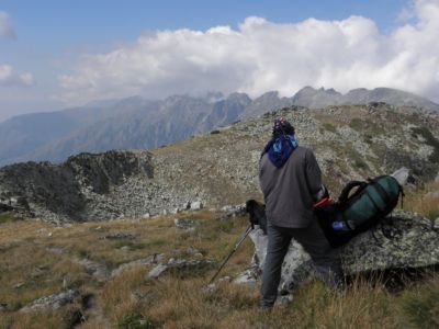nejostřejší štíty Rily z Vodniya Chal (2683 m.n.m.)