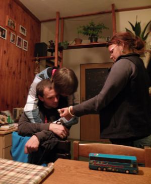 afterparty v kuchyni
