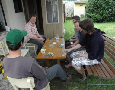 poker - aneb jak nám Honzík vyhrál na večeři :)