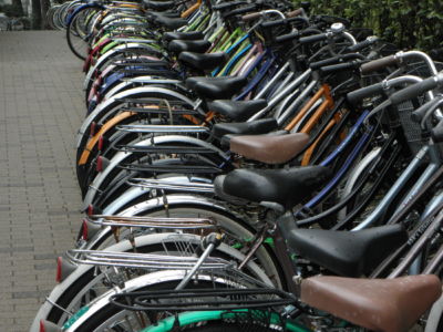 Kyoto - město kol a cyklistů!