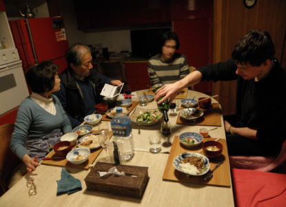 poslední večer v Japonsku