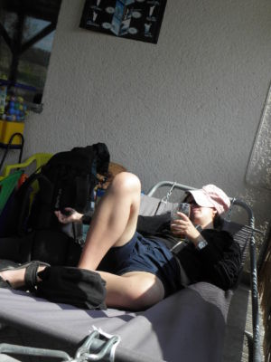 odpolední siesta