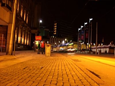 noční Nottingham....